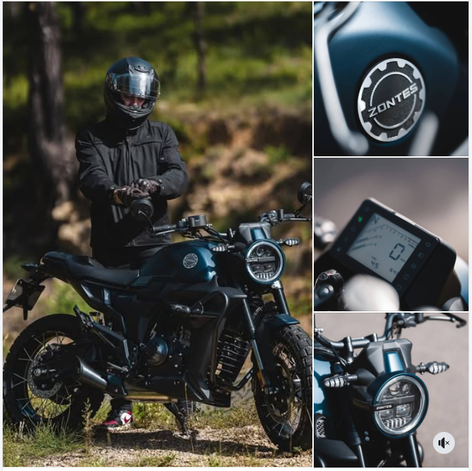 ZONTES - La 125 Scrambler X est disponible à l'essai et à la location